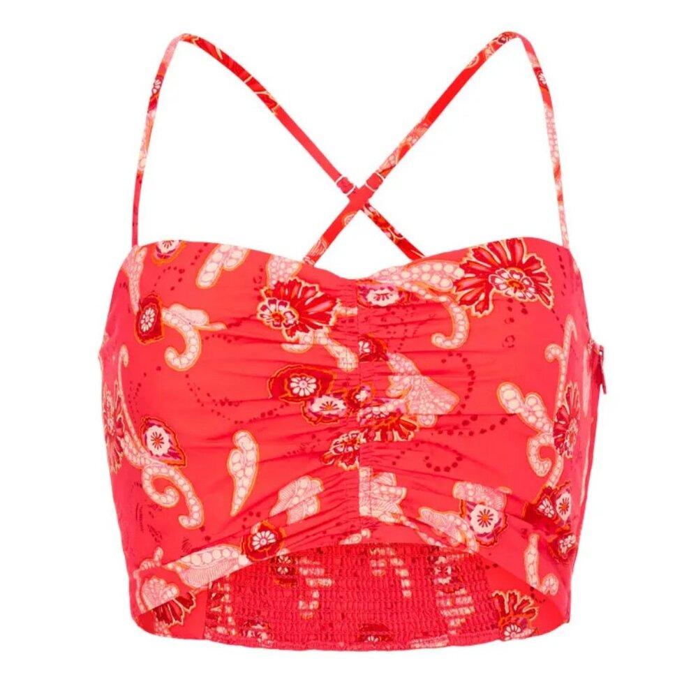 A.L.C. "Arit" printed Crop Top